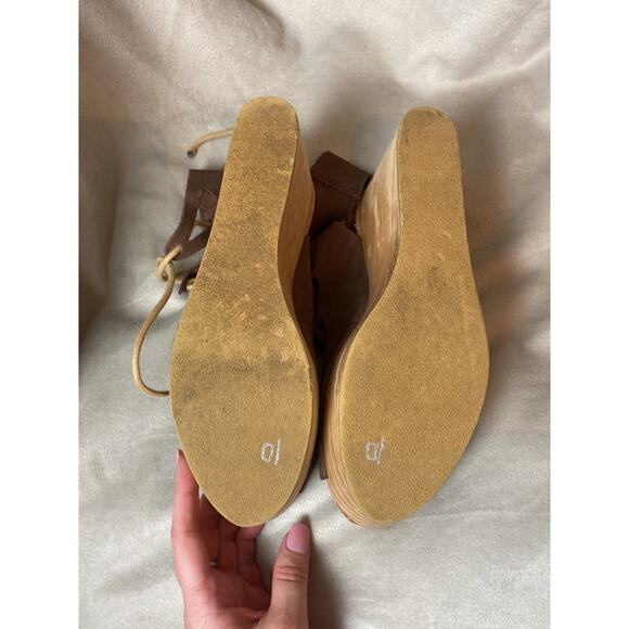 Musse & Cloud - Oneka Leather Lace Up Sandals High Heels size 9 - Picture 4 of 8